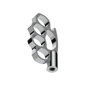 1/2"-13 Thread-On Knuckle Gearshift Knob - Chrome