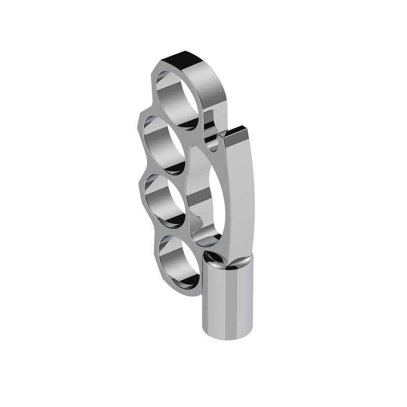 1/2"-13 Thread-On Knuckle Gearshift Knob - Chrome