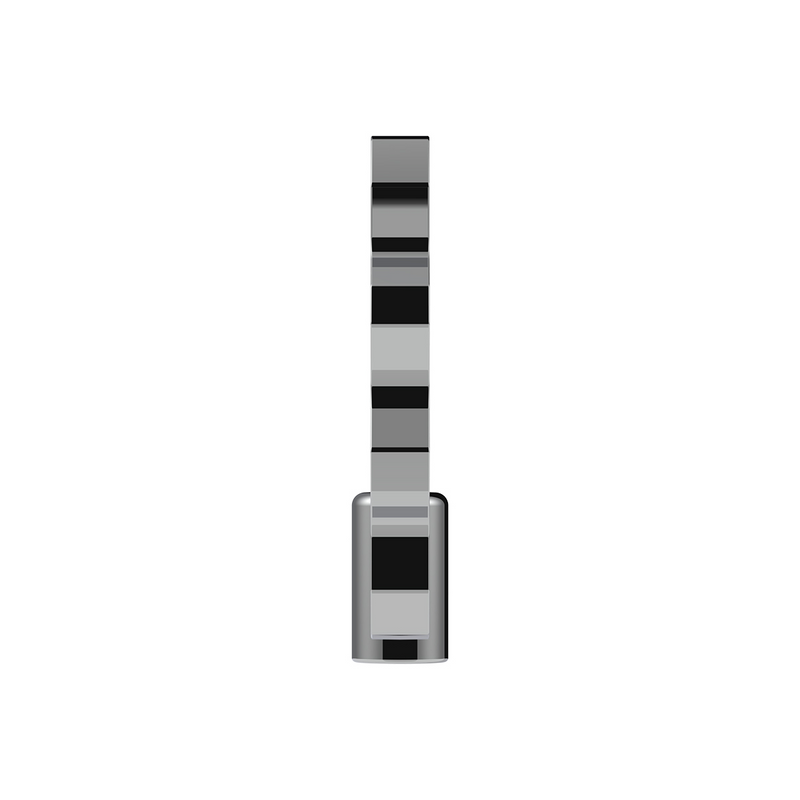 1/2"-13 Thread-On Knuckle Gearshift Knob - Chrome