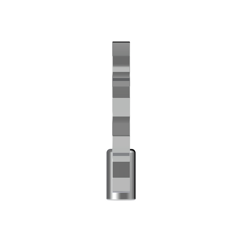 1/2"-13 Thread-On Knuckle Gearshift Knob - Chrome