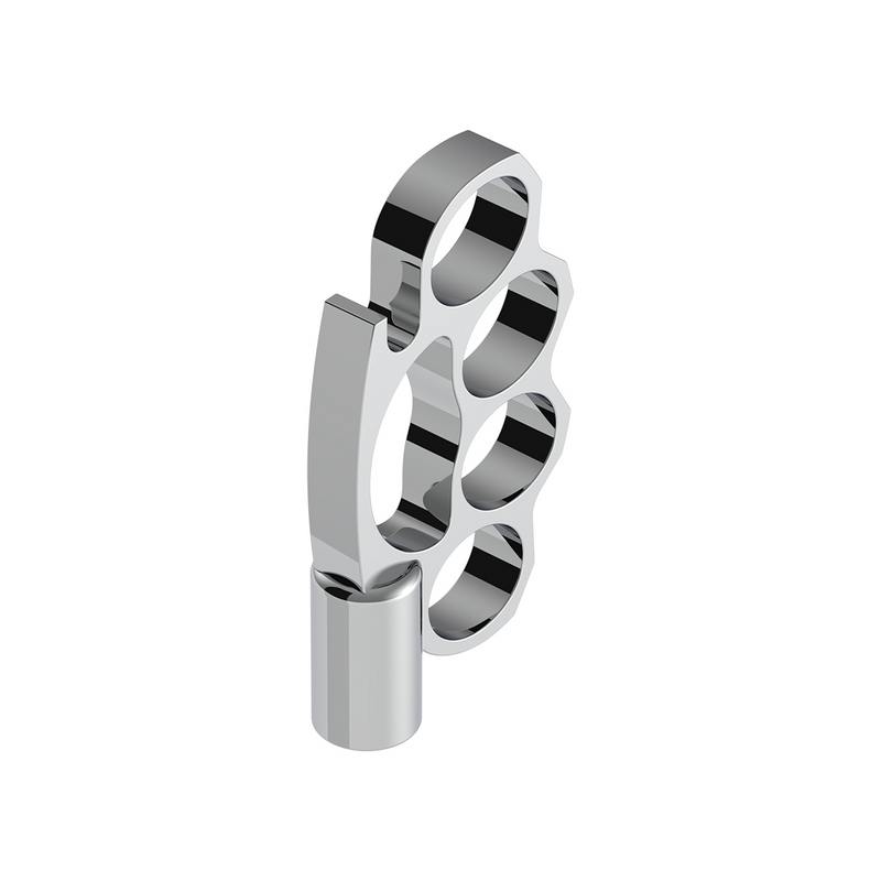 1/2"-13 Thread-On Knuckle Gearshift Knob - Chrome