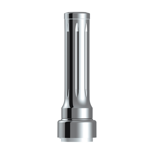 Thread-On Dallas Gearshift Knob With 9/10 Speed Adapter - Chrome/Vertical