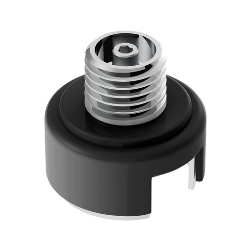 M30X3.5 Thread-On Shift Knob Mounting Adapter For Eaton Fuller Style 13/15/18 Shifter - Matte Black