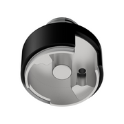 M30X3.5 Thread-On Shift Knob Mounting Adapter For Eaton Fuller Style 13/15/18 Shifter - Matte Black