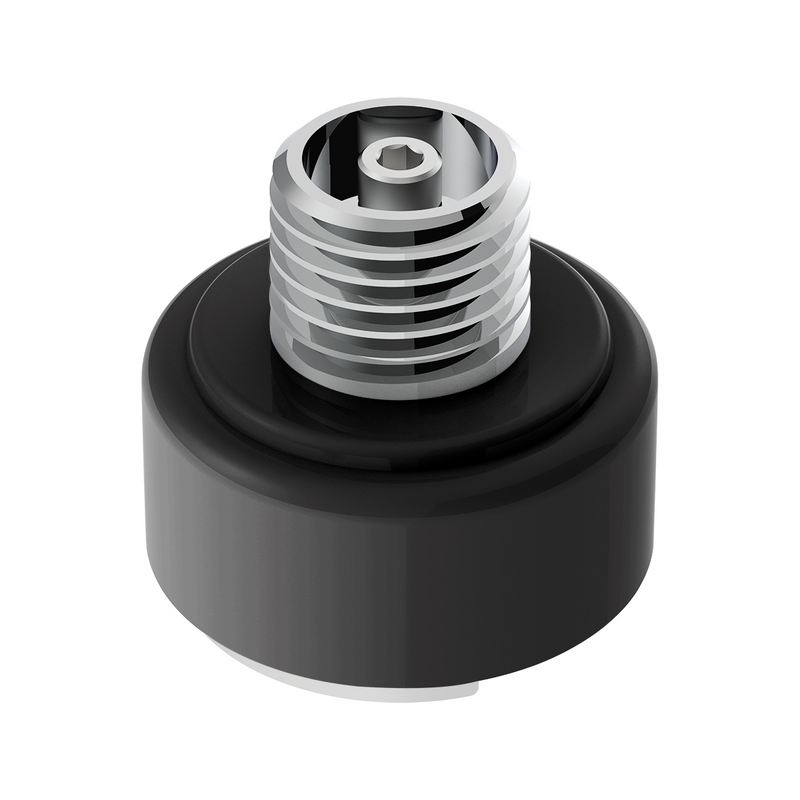M30X3.5 Thread-On Shift Knob Mounting Adapter For Eaton Fuller Style 9/10 Shifter - Matte Black