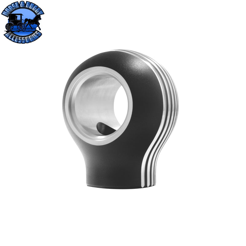 UP-70955 M30X3.5 Thread-On Carolina Style Gearshift Knob-Matte Black