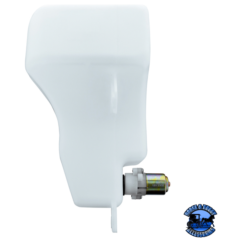 WASHER FLUID RESERVOIR FOR 2007-2019 PETERBILT 389 #25002 Washer Fluid Reservoir Light Gray