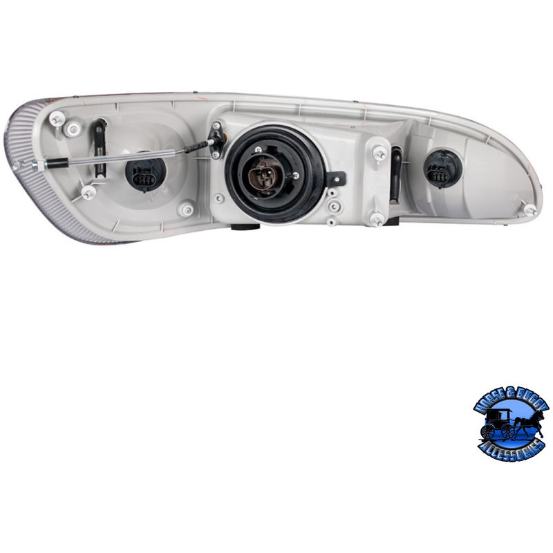 HEADLIGHT FOR 2008+ PETERBILT 382/384/386/387 (Choose Side) HEADLIGHT Driver's Side,Passenger's Side Gray