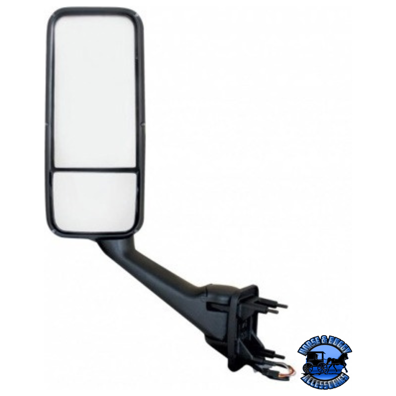 HEATED MIRROR ASSEMBLY FOR PETERBILT 387/587 & KENWORTH T2000/T700 (Choose Color) (Choose Side) Heated Mirror Chrome / Driver's Side Lavender