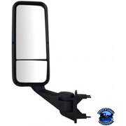 HEATED MIRROR ASSEMBLY FOR PETERBILT 387/587 & KENWORTH T2000/T700 (Choose Color) (Choose Side) Heated Mirror Black / Driver's Side Dark Slate Gray