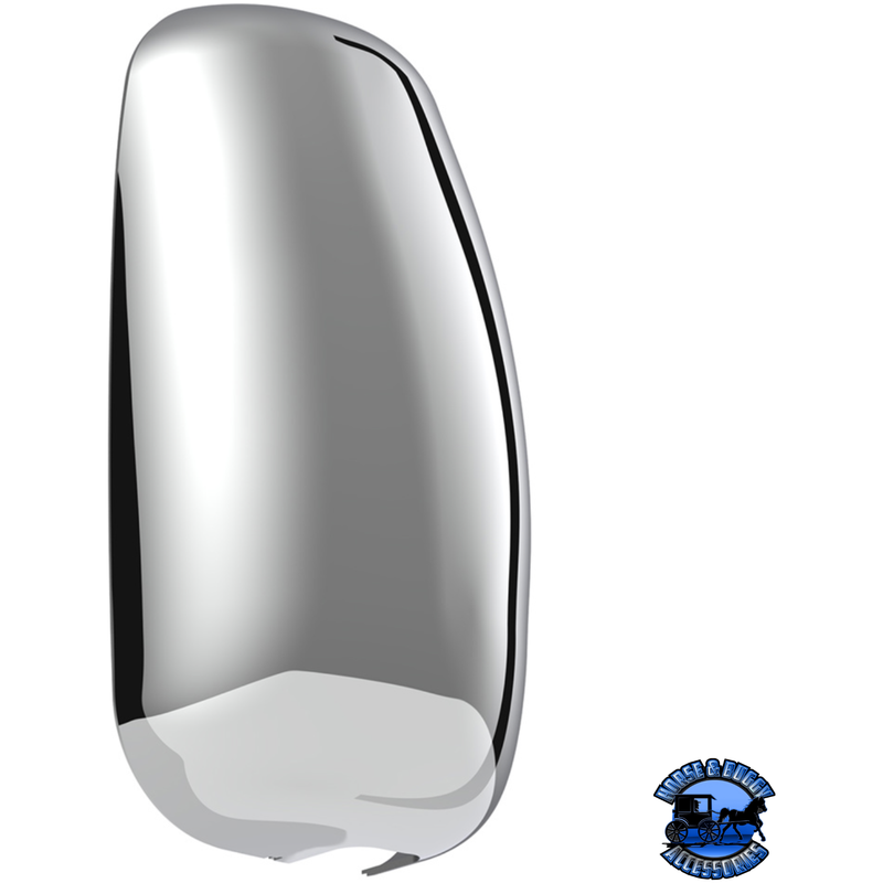 MIRROR COVER FOR PB 387 (2000-2011), 587 (2012-2018), & KW T700 (2010-2016) (Choose Color) (Choose Side) Mirror Cover Chrome / Driver's Side,Chrome / Passenger's Side,Black / Driver's Side,Black / Passenger's Side Gray