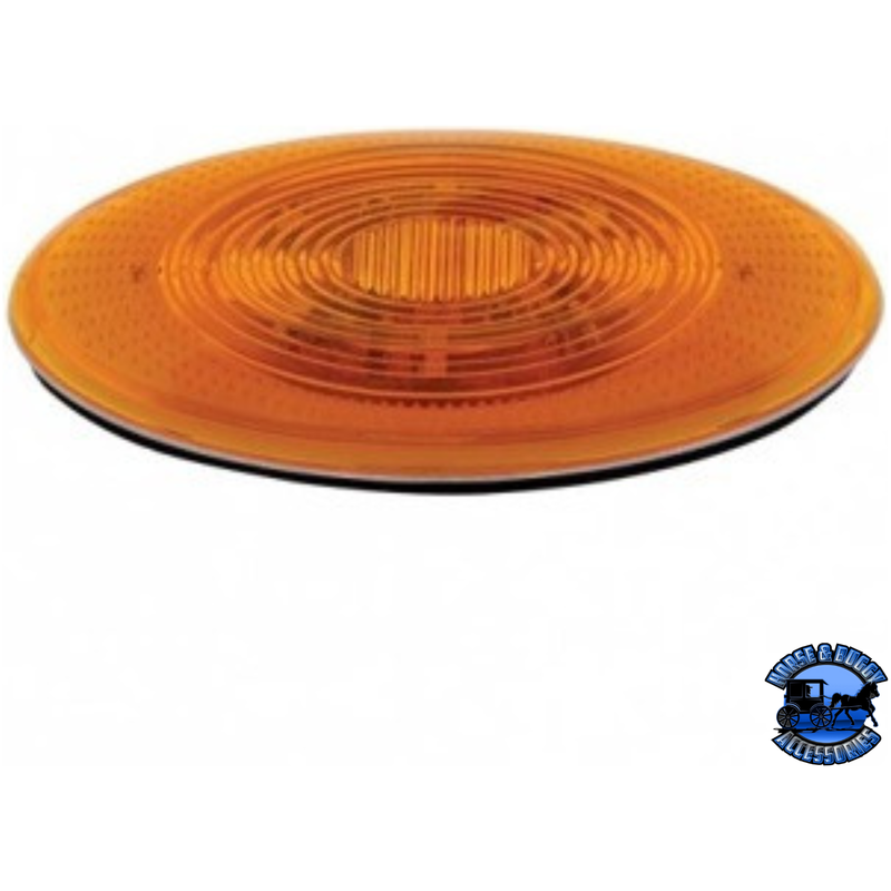 10 LED FENDER PARKING & TURN SIGNAL LIGHT FOR PETERBILT 386 (2006-2014) & 387 (2006-2010) (Choose Color) FENDER LIGHT Amber Lens,Clear Lens Chocolate