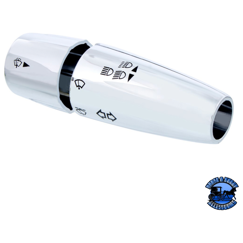 CHROME PLASTIC TURN SIGNAL LEVER COVER FOR 2006+ PETERBILT & KENWORTH TRUCKS #41408 Turn Signal Cover Lavender