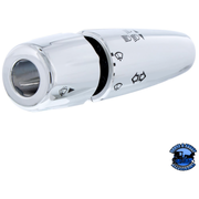 CHROME PLASTIC TURN SIGNAL LEVER COVER FOR 2006+ PETERBILT & KENWORTH TRUCKS #41408 Turn Signal Cover Light Gray