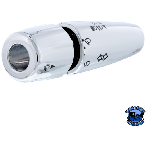 CHROME PLASTIC TURN SIGNAL LEVER COVER FOR 2006+ PETERBILT & KENWORTH TRUCKS #41408 Turn Signal Cover Light Gray