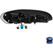 PROJECTION HEADLIGHT WITH LED POSITION LIGHT & LED TURN SIGNAL FOR 2005-2015 PETERBILT 386 (Choose Color) (Choose Side) HEADLIGHT Chrome / Driver's Side,Chrome / Passenger's Side,Black / Driver's Side Black