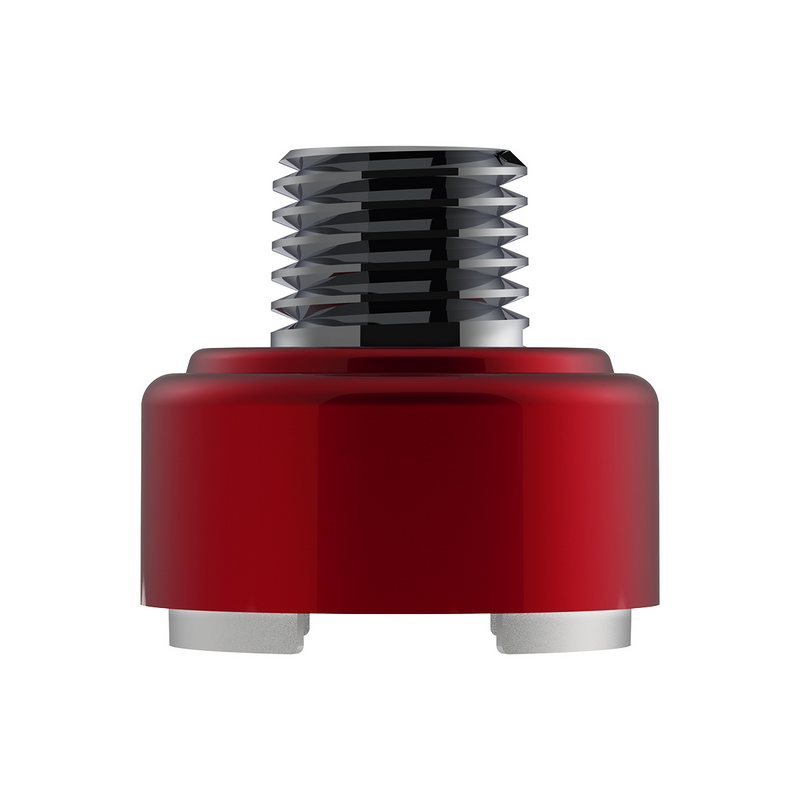 Thread-On Shift Knob Mounting Adapter For Eaton Fuller Style 9/10 Shifter - Candy Red