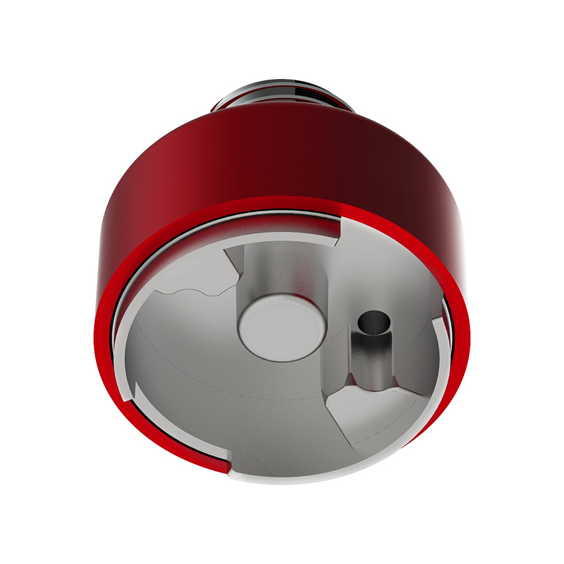 Thread-On Shift Knob Mounting Adapter For Eaton Fuller Style 9/10 Shifter - Candy Red