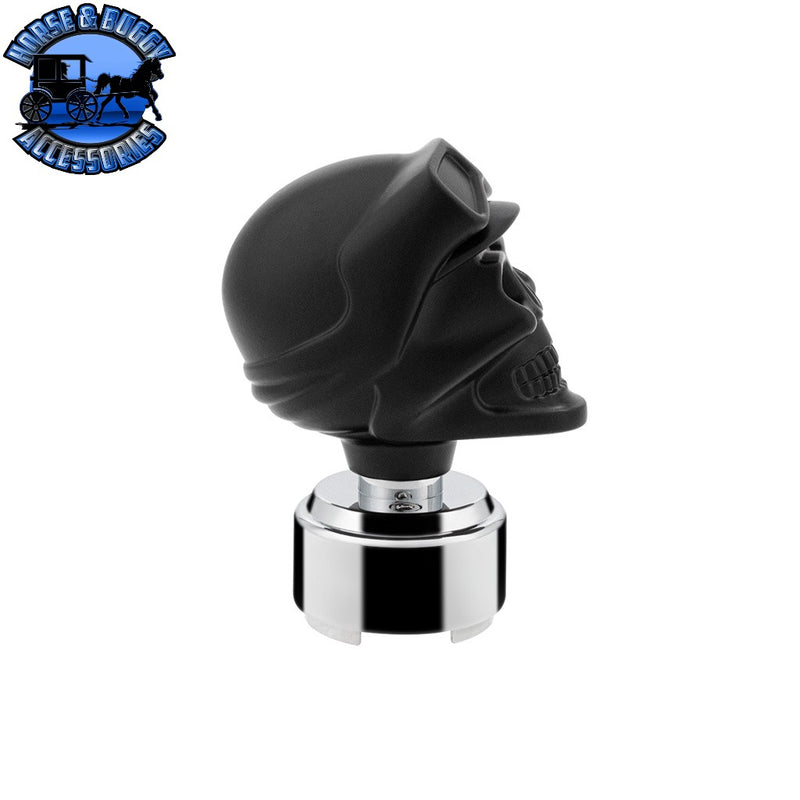 UP-71120 Thread-On Skull Biker Shift Knob & Adapter For Eaton Fuller Style 9/10 Shifter Shift Knob Dark Slate Gray