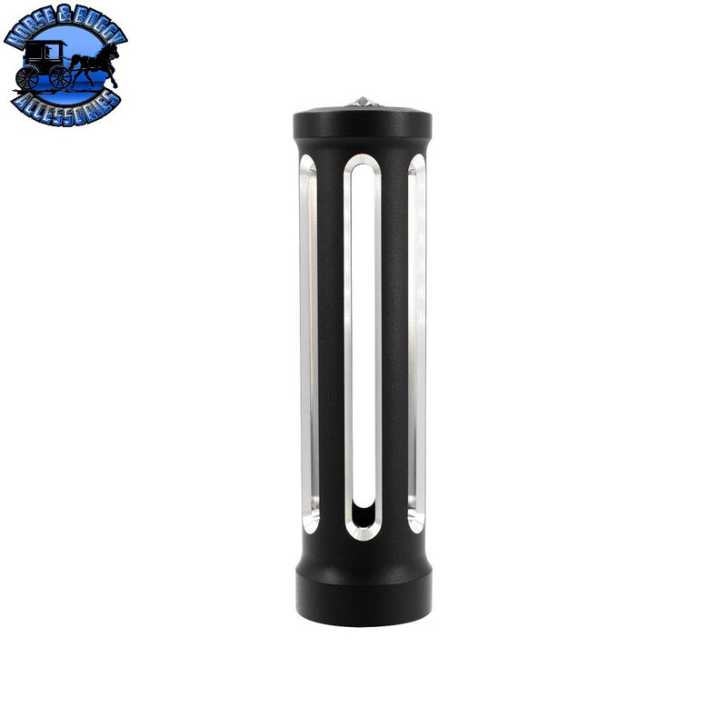 M30X3.5 Thread-On Sonoma Style Gearshift Knob With Crystal (Choose Finish) (Choose Color) Shift Knob Chrome / Amber,Chrome / Blue,Chrome / Clear,Chrome / Green,Chrome / Purple,Chrome / Red,Chrome / Smoke,Matte Black / Amber,Matte Black / Blue,Matte Black / Clear,Matte Black / Green,Matte Black / Purple,Matte Black / Red,Matte Black / Smoke Light Gray