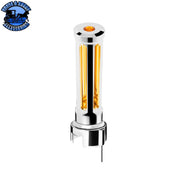 Thread-On Sonoma Style Gearshift Knob With LED 13/15/18 Speed Adapter (Choose Finish) (Choose LED Color) Shift Knob Chrome / Amber,Chrome / Blue,Chrome / Clear,Chrome / Green,Chrome / Purple,Chrome / Red,Matte Black / Amber,Matte Black / Blue,Matte Black / Clear,Matte Black / Green,Matte Black / Purple,Matte Black / Red Light Gray