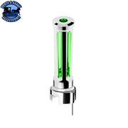 Thread-On Sonoma Style Gearshift Knob With LED 13/15/18 Speed Adapter (Choose Finish) (Choose LED Color) Shift Knob Chrome / Amber,Chrome / Blue,Chrome / Clear,Chrome / Green,Chrome / Purple,Chrome / Red,Matte Black / Amber,Matte Black / Blue,Matte Black / Clear,Matte Black / Green,Matte Black / Purple,Matte Black / Red Black