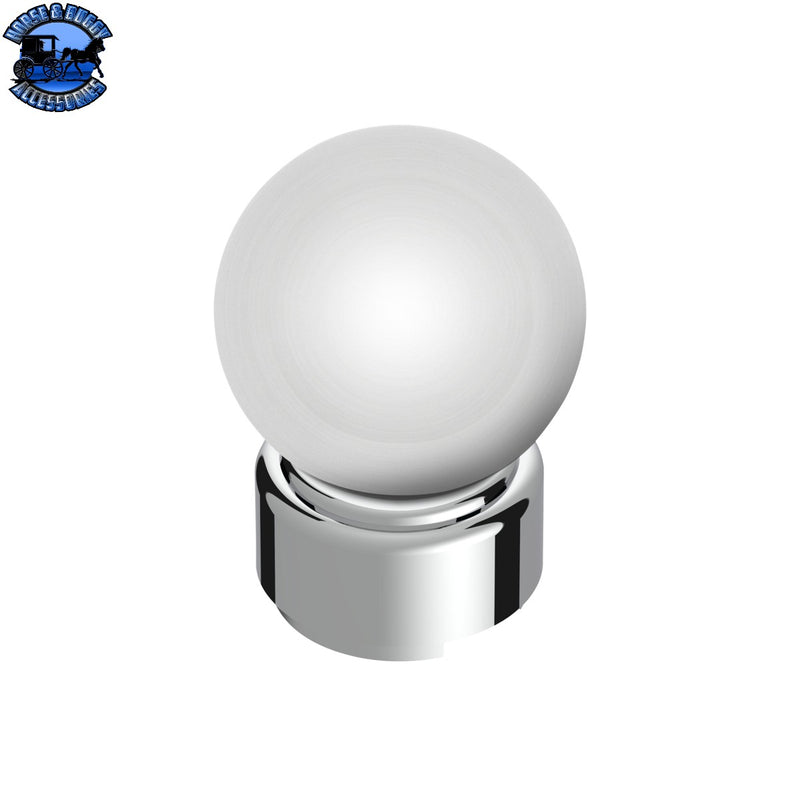 UP-71199 Thread-On Bristol Style Gearshift Knob with 13/15/18 Speed Adapter-Clear Anodized