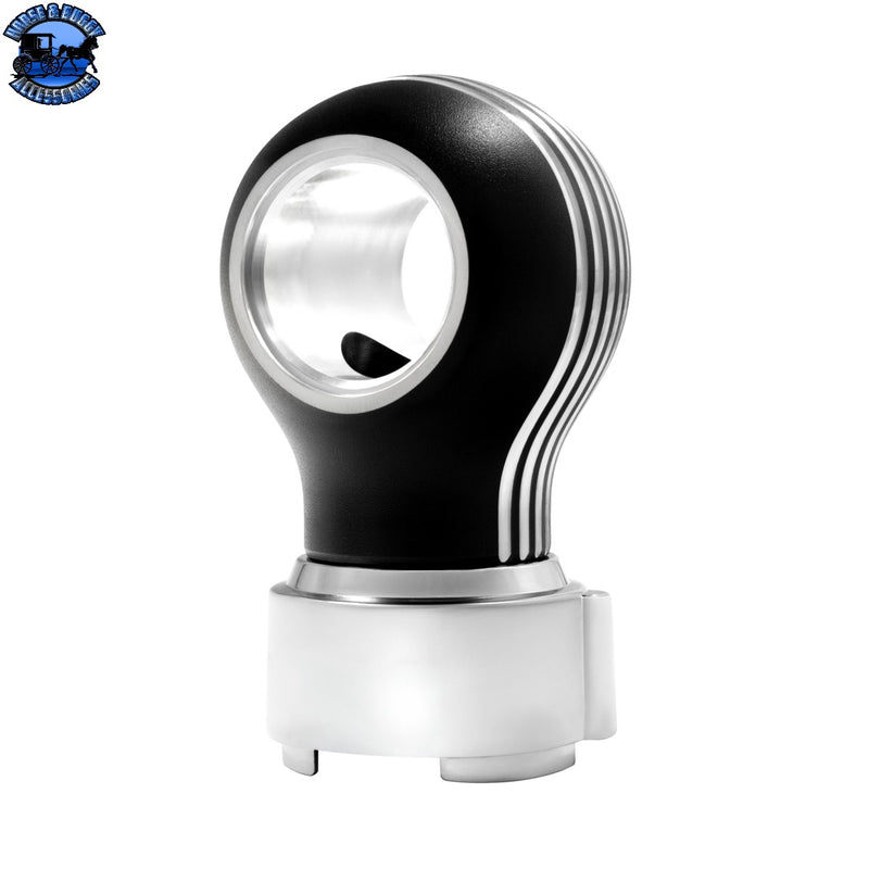 Thread-On Carolina Style Gearshift Knob With LED 9/10 Speed Adapter (Choose LED Color)