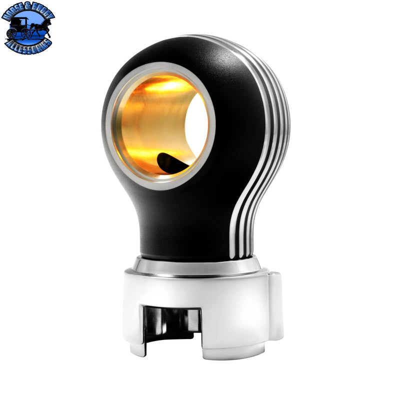 Thread-On Carolina Style Gearshift Knob With LED 13/15/18 Speed Adapter (Choose LED Color)