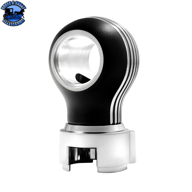 Thread-On Carolina Style Gearshift Knob With LED 13/15/18 Speed Adapter (Choose LED Color)