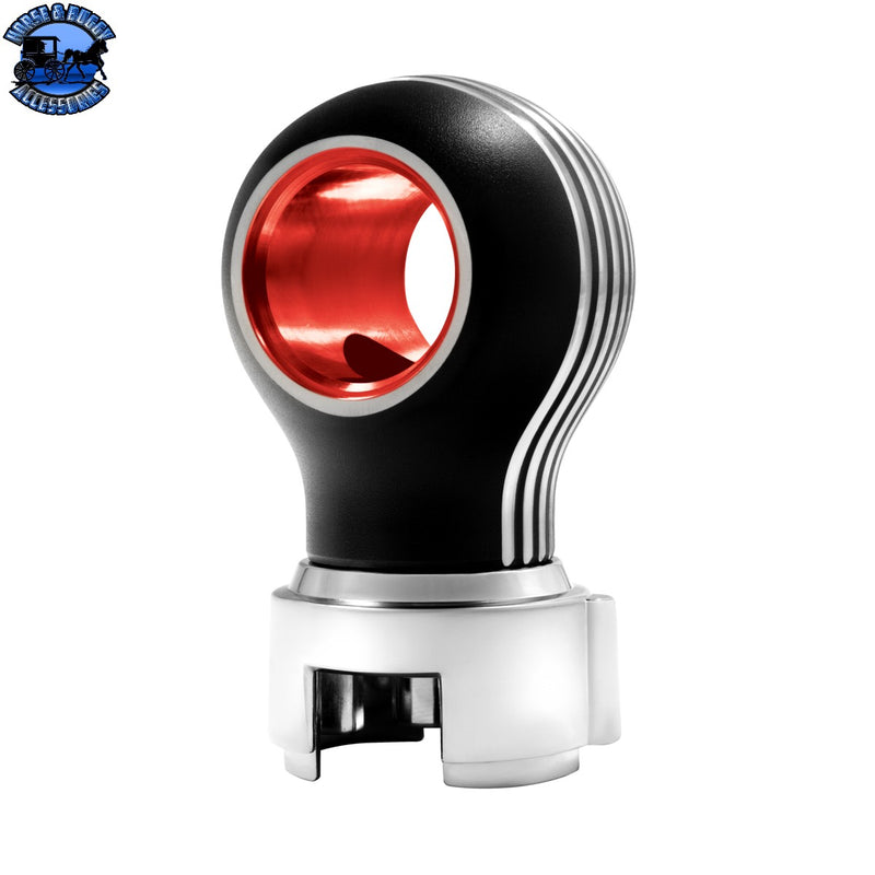 Thread-On Carolina Style Gearshift Knob With LED 13/15/18 Speed Adapter (Choose LED Color)