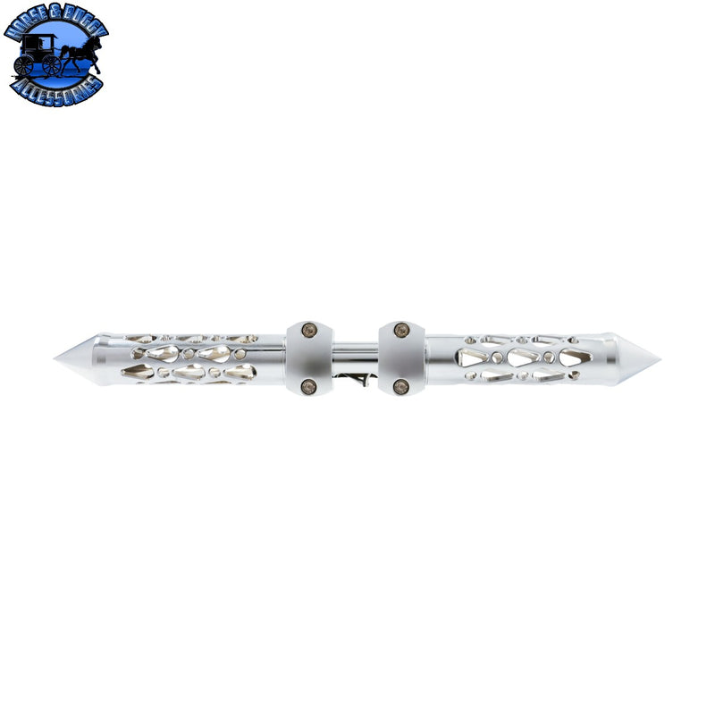 Brooklyn Spike Hood Ornament With LED (Choose Finish & LED Color)