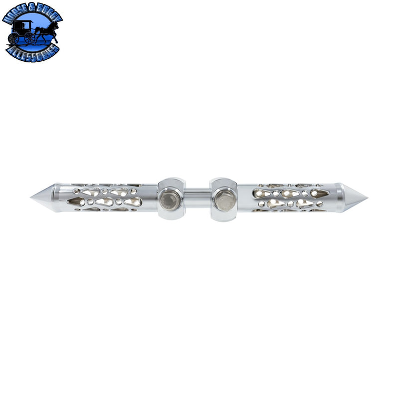 Brooklyn Spike Hood Ornament With LED (Choose Finish & LED Color)