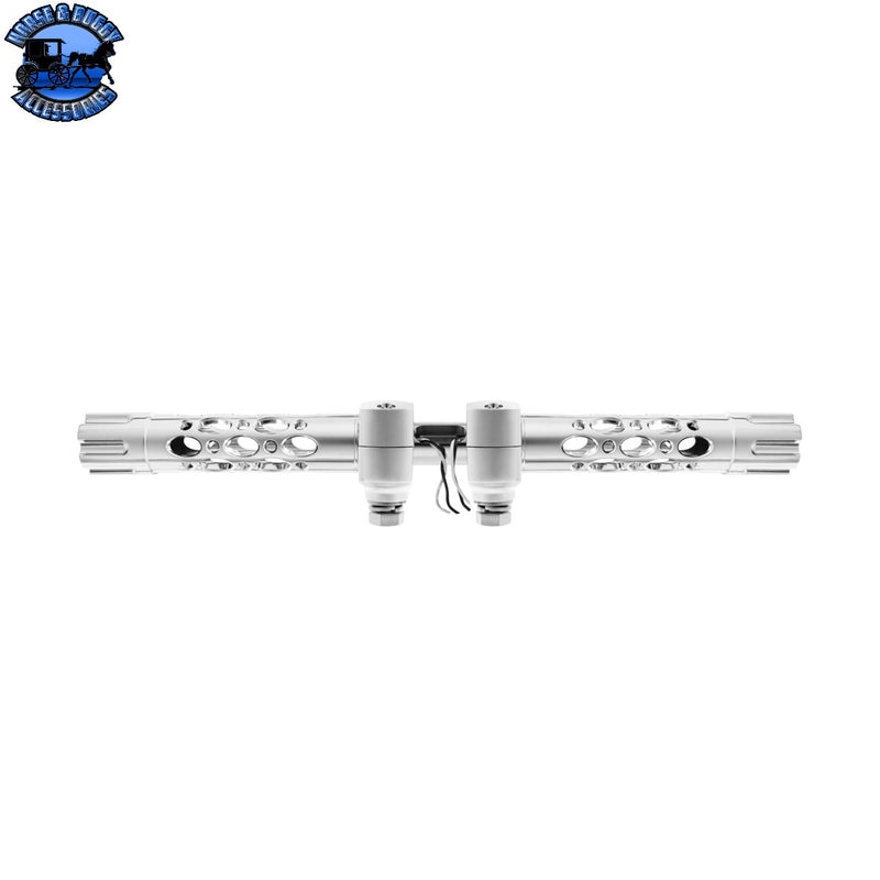 Austin Gun Cylinder Hood Ornament With LED (Choose LED Color)