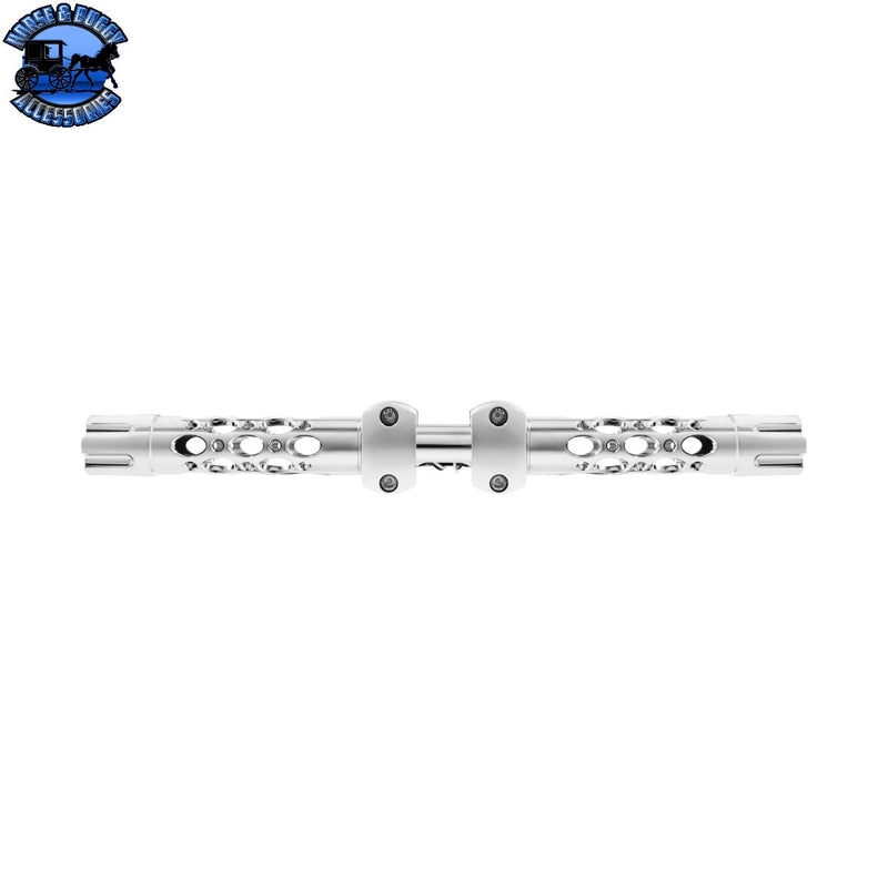 Austin Gun Cylinder Hood Ornament With LED (Choose LED Color)
