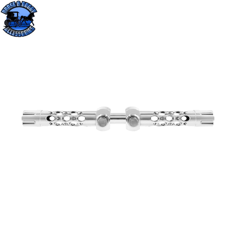 Austin Gun Cylinder Hood Ornament With LED (Choose LED Color)