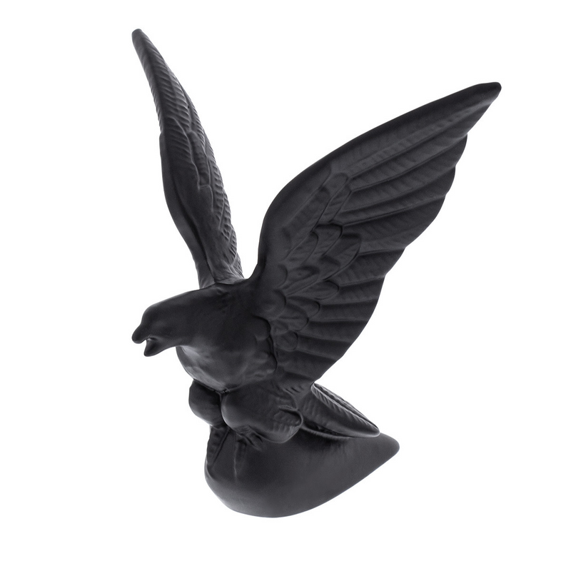 Adorno de capó de águila americana fundido a presión - Negro mate