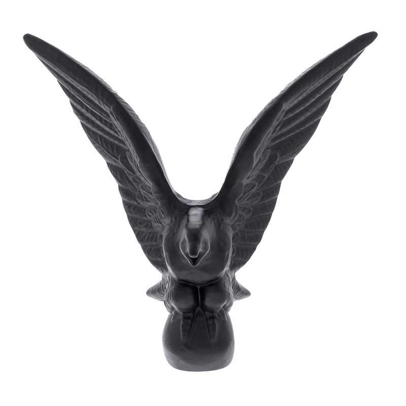 Adorno de capó de águila americana fundido a presión - Negro mate