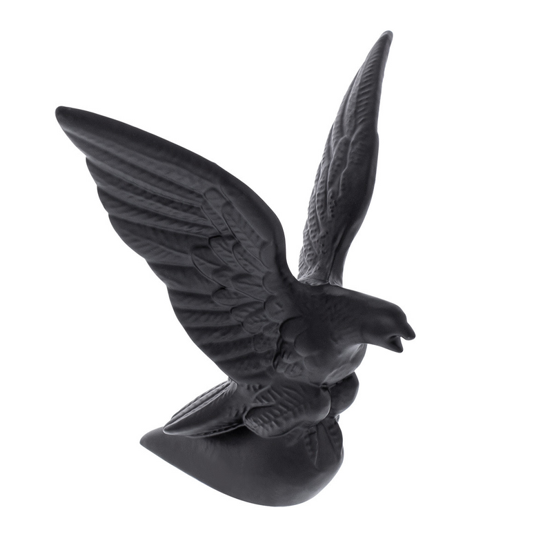 Adorno de capó de águila americana fundido a presión - Negro mate