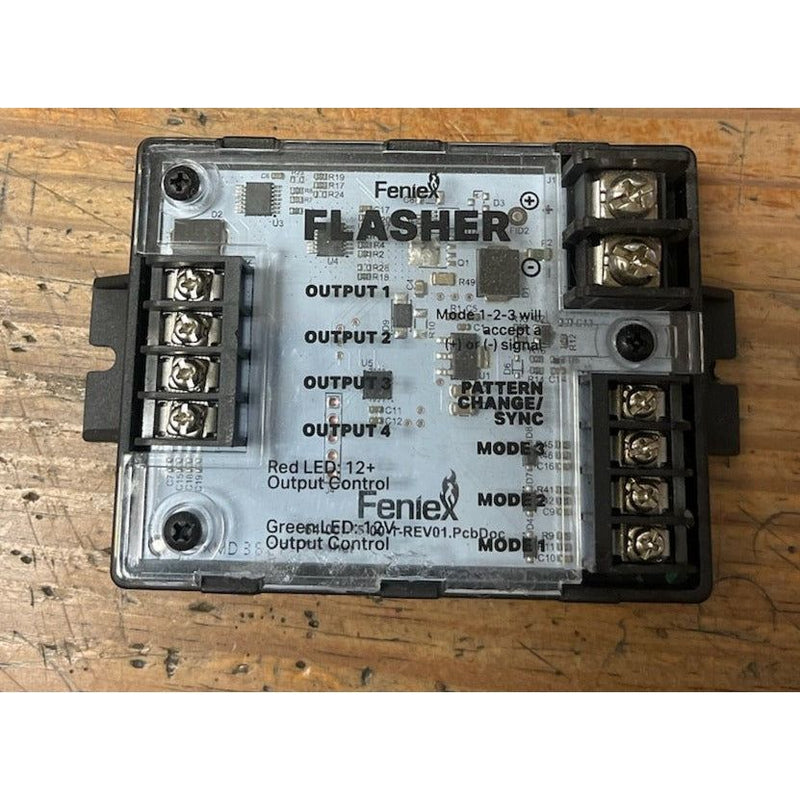 nu-strobebox1 custom strobe box for cab lights, sidemarker lights, etc. UNIVERSAL Dim Gray