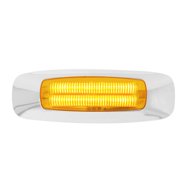 74730 4-5/8" RECT. PRIME AMBER/AMBER 4 LED DUAL FUNCTION LIGHT Light Gray