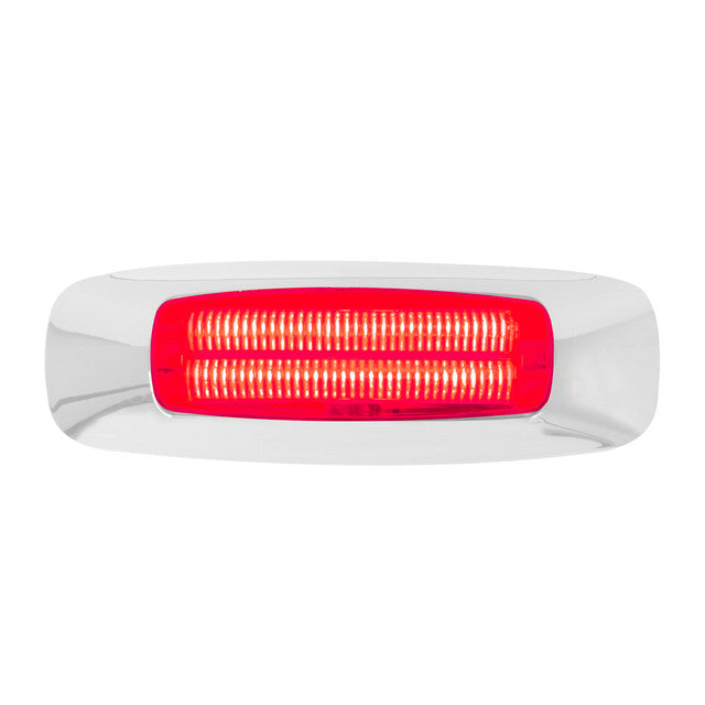 74732 4-5/8" RECT. PRIME RED/RED 4 LED DUAL FUNCTION LIGHT Light Gray