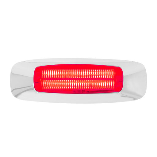 74732 4-5/8" RECT. PRIME RED/RED 4 LED DUAL FUNCTION LIGHT Light Gray
