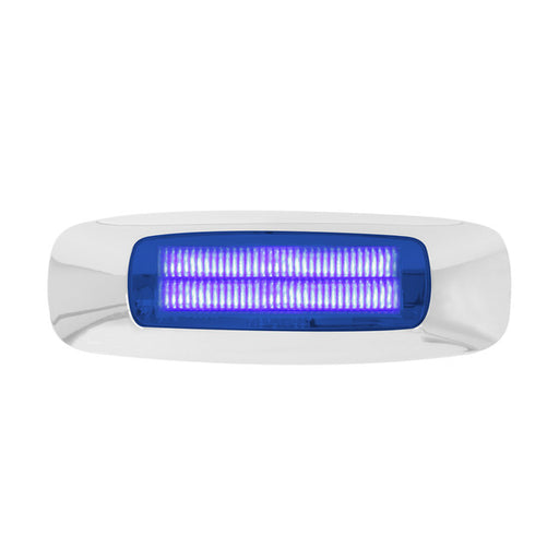74735 4-5/8" RECT. PRIME BLUE/BLUE 4 LED DUAL FUNCTION INT. LIGHT Dark Slate Blue