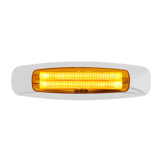 74740 5-3/4" RECT. PRIME AMBER/AMBER 4 LED DUAL FUNCTION LIGHT Goldenrod
