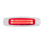 74742 5-3/4" RECT. PRIME RED/RED 4 LED DUAL FUNCTION LIGHT Light Gray