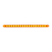 Dark Orange 74780 12" PEARL AMBER/AMBER 18LED LIGHT BAR, 3 WIRES