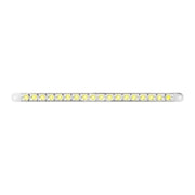 74781 12" PEARL AMBER/CLEAR 18LED LIGHT BAR, 3 WIRES Light Gray