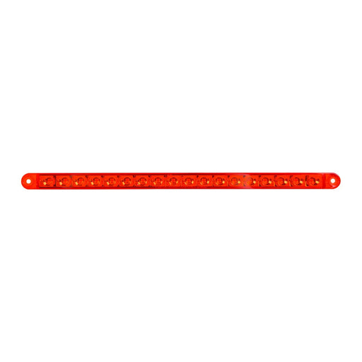 Red 74782 12" PEARL RED/RED 18LED LIGHT BAR, 3 WIRES