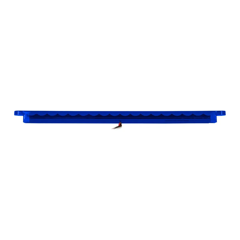 74785 12" PEARL BLUE/BLUE 18LED LIGHT BAR, 3 WIRES Midnight Blue